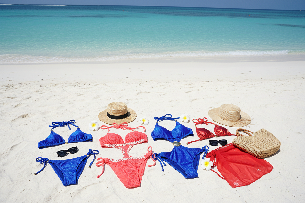 CocoBeach bikini showcase cover